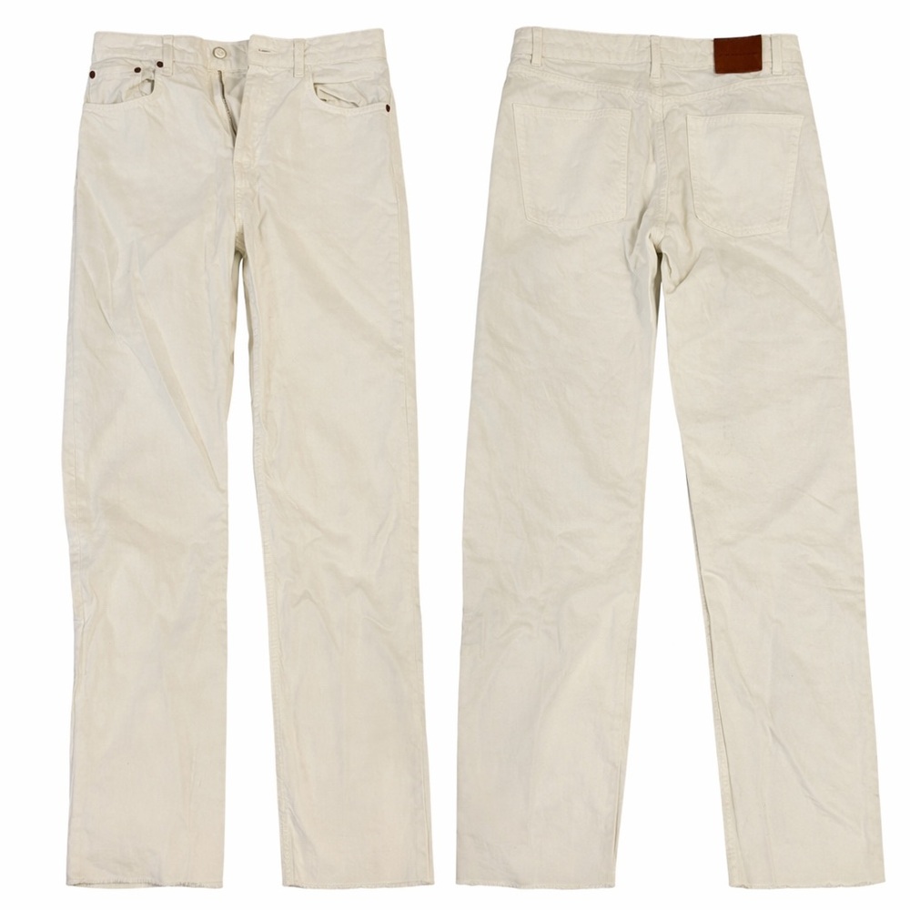 Zara Straight Leg High Waisted Jeans